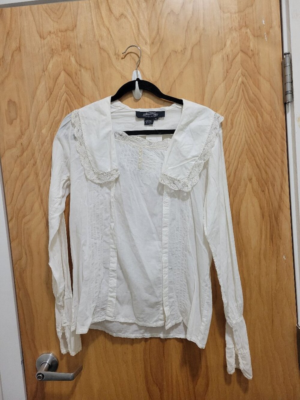 The J. Peterman Company Vintage Blouse Size 4